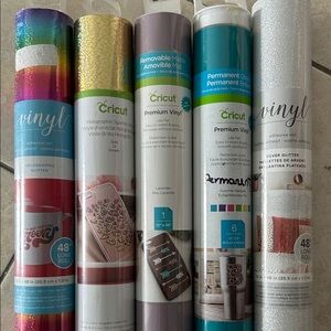 Cricut Vinyl Roll Set - Multicolor